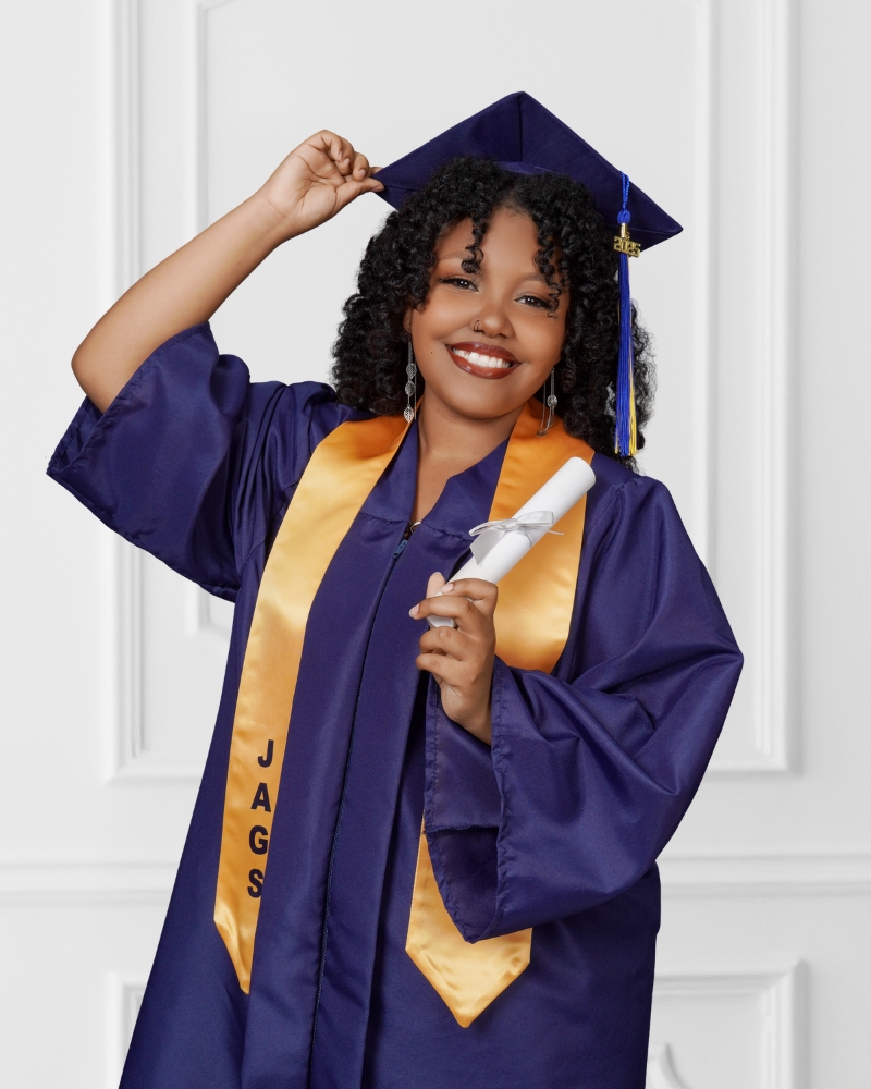 Senior portrait example